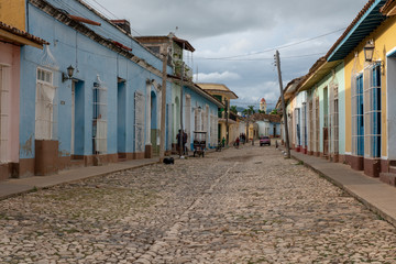 Cityscape of Trinidad de Cuba in September 2019