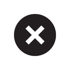Close Mark Icon Vector Illustration
