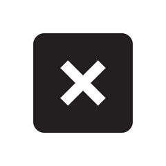 Close Mark Icon Vector Illustration