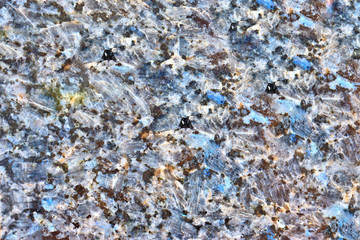 marble wall, surface, facade, white and gray, with a blue tint