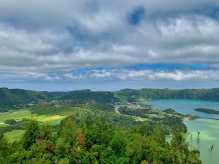 Landscapes on Sao Miguel, Azores