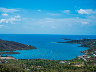 Fototapeta premium View from East End of St John Island