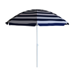 beach umbrella realistic vector illustration