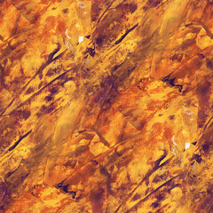 Abstract seamless pattern with acrylic painting