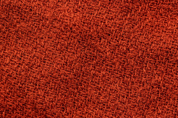 Fototapeta premium Red wool texture background.