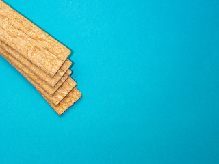 Sugar-free rye breads and nutritional supplements are natural healthy foods.