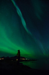 Fototapeta na wymiar North Lights Lofoten