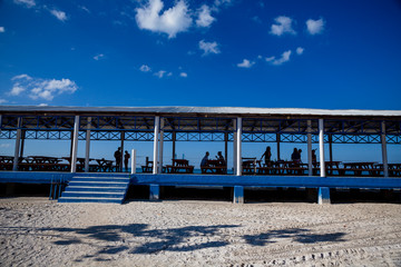 A view of the nature Blanco Key, one of the keys of Varadero beach, one of the most famous beaches in the world.