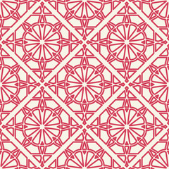 Vector Asian Linear Geometric Pattern