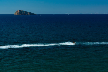 Isla de Benidorm en Alicante (España) Icono turistico