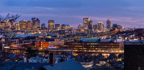 Boston Cityscape Panorama