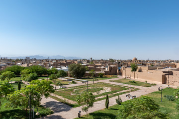 Fototapeta na wymiar View of the city of Kashan - Iran