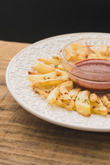 Batata Frita e Molho