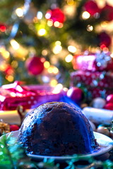 FlamingChristmas Pudding © richard_pinder