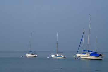 Barche sul lago