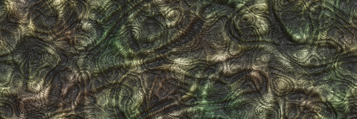 Wall art- liquid metal effect