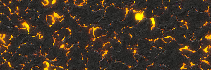 Obraz na płótnie Canvas Volcano- background magma
