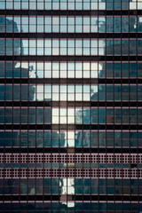 Obraz premium United Nations Building in New York City with reflections