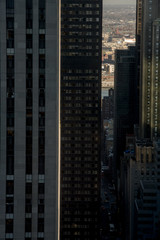 Fototapeta na wymiar Mid Town Manhattan Office Buildings