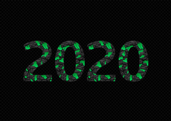 2020 Green planet illustration