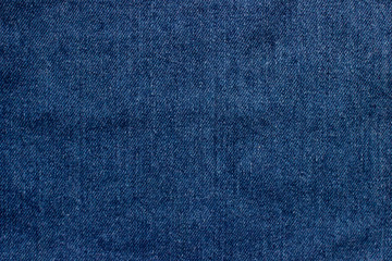 Blue jeans close up texture background. Stock photo.