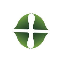 abstract vector logo design template for business