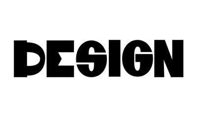 design lettering vector illustration isolated