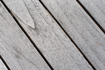 Obraz premium Diagonal wooden planks, abstract natural background with copy space