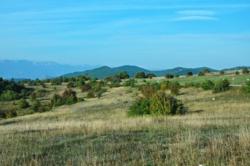 Croatia-view of a mountains in the Paklenica National Park