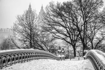 Fotobehang New York Central Park New York Bow Bridge  © brandon