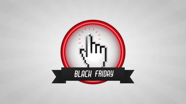 black friday deals with circular frame