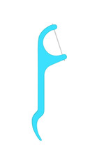 dental floss realistic vector illustration