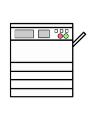 コピー機(白)