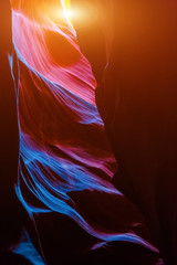 Obraz premium Antelope Canyon in the Navajo Reservation near Page, Arizona USA