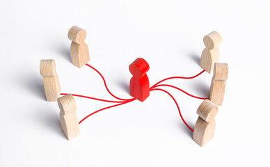 Intermediary between two people groups. Business deal. Political negotiations and diplomacy. Come...