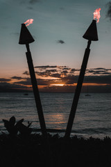 Tiki Sunset