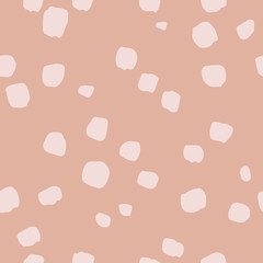 Abstract vector seamless pattern with dots
