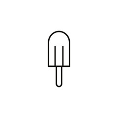 popsicle sweet and candies icon line