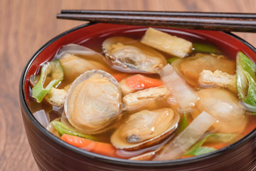 アサリの味噌汁