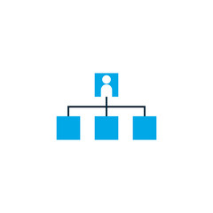 Isolated social media avatar vector design