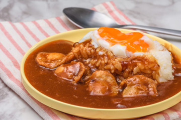 ホタテカレー