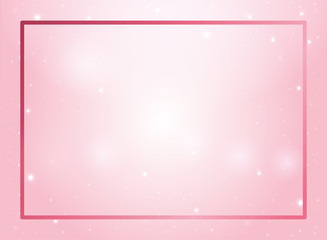 pink frame color background icon