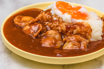 ホタテカレー