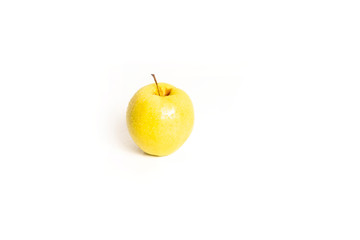 a yellow apple 
