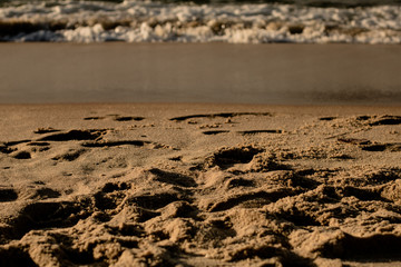 Passos na areia