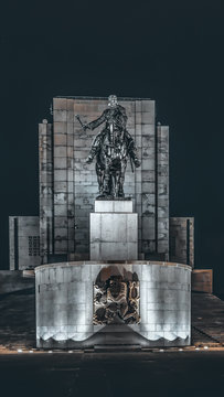 Equestrian statue of Jan Zizka on Vitkov Hill