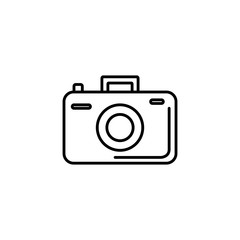 camera device summer icon line