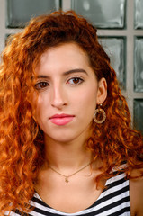 Fototapeta premium portrait of a young lady