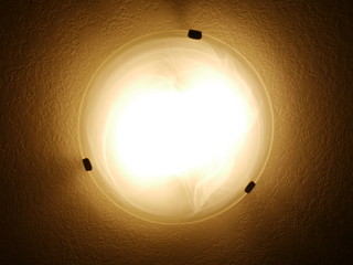 Glowing Ceiling Light