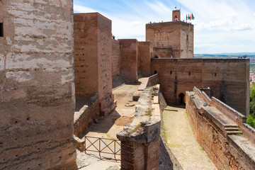 Alcazaba de la Alhambra de Granada en Andalucía España © Juan Pedro Peña